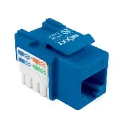 JACK MINI KEYSTONE AGILER CAT5E 110 AZUL