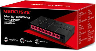 [MS108G] SWITCH MERCURYS 8-PORT 