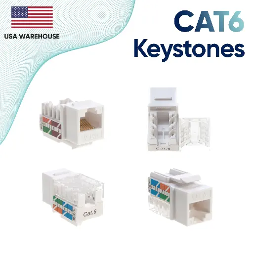 JACK MINI KEYSTONE CAT6