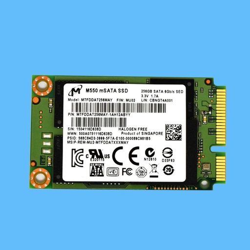 Disco msata Micron M550 GB128