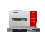 [TL-SG1024D] SWITCH 16 PUERTOS HIKVISION, 16 × GIGABIT POE, 300M (CAMARA), PROTOCOLOS DE GESTIÓN DE CAPA 2, (STP/RSTP, VLAN,SNMP, QOS),1 PUERTOS SFP